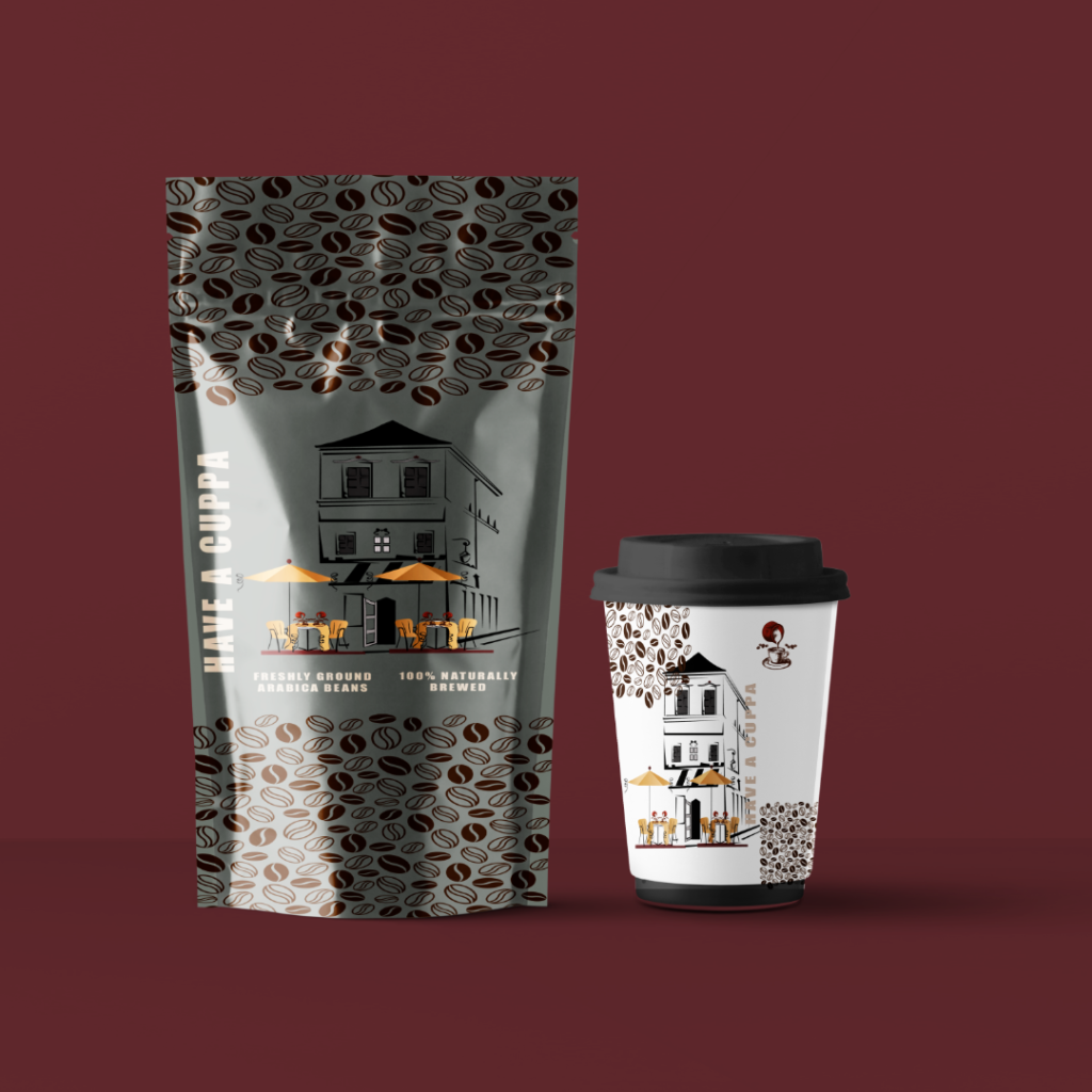 Have a Cuppa - Set design for packagings