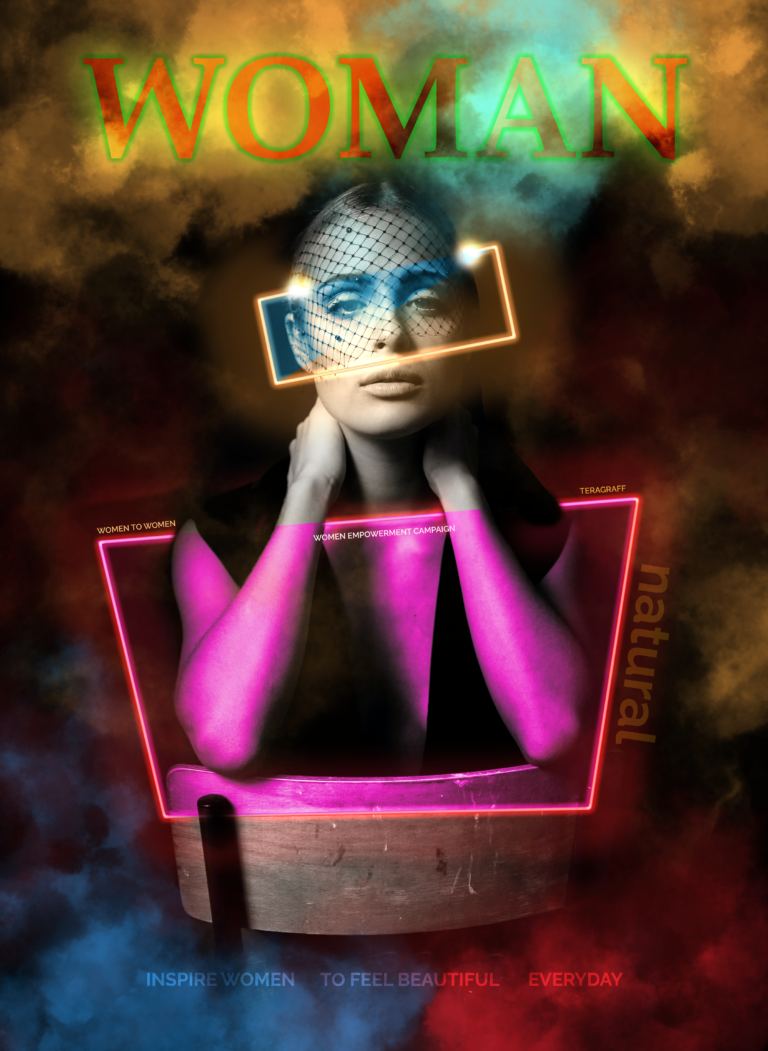 Poster launching the ‘AWAKE WOMAN WITHIN’ campaign